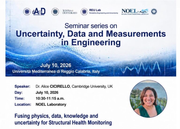 Seminario dott.ssa Alice Cicirello, Cambridge University